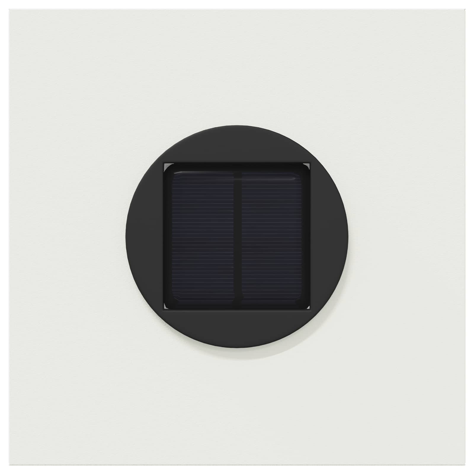 Luz de camino LED solar 2 pcs Acero laminado en frío