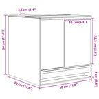 Terrario Transparente 30 x 30 x 30 cm Cristal