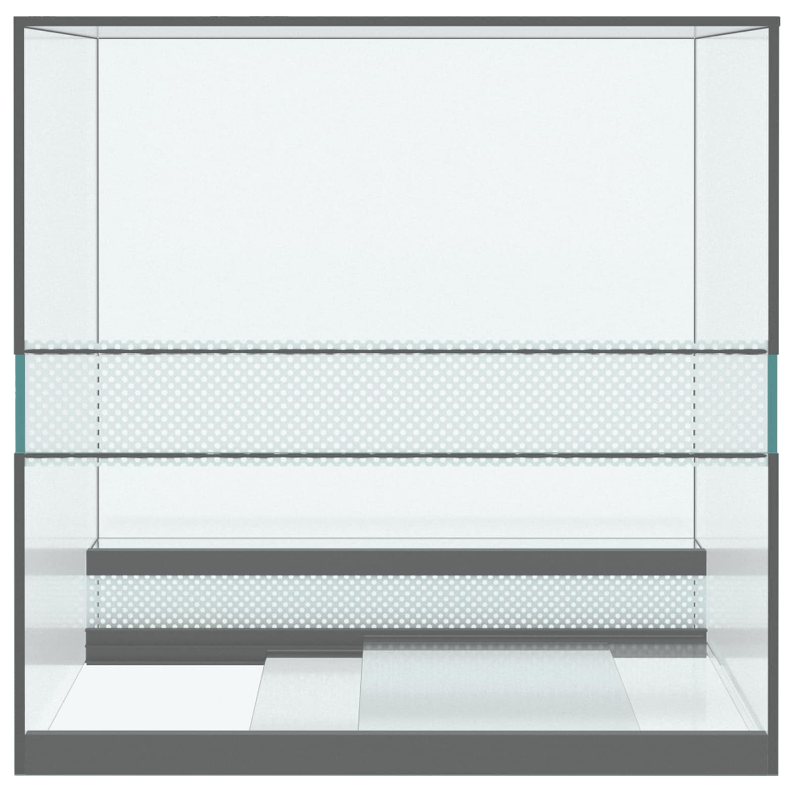Terrario Transparente 30 x 30 x 30 cm Cristal
