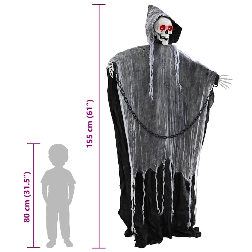 Halloween Grim Reaper Negro 60 x 60 x 155 cm Poliéster