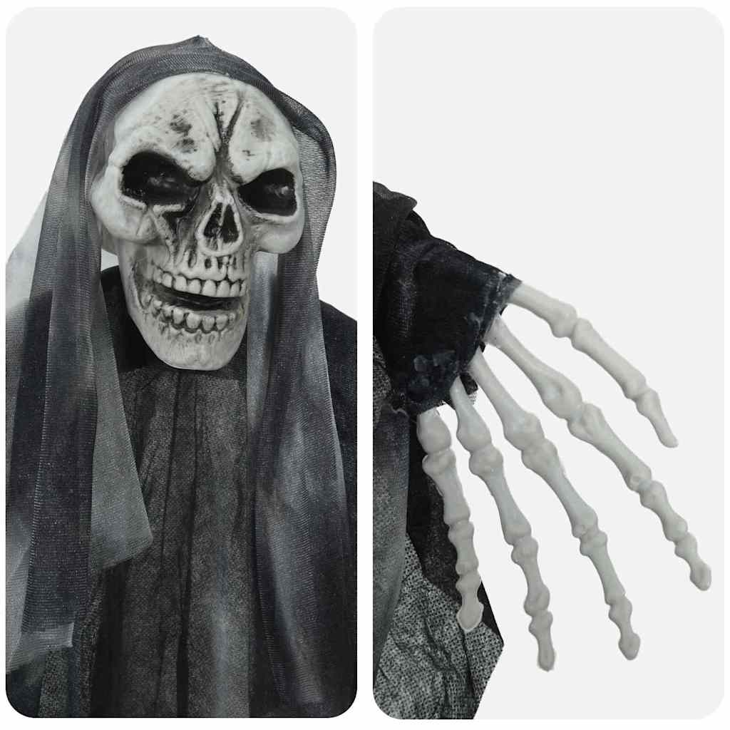 Fantasma Colgante de Halloween 3 pcs Negro 66 x 110 cm