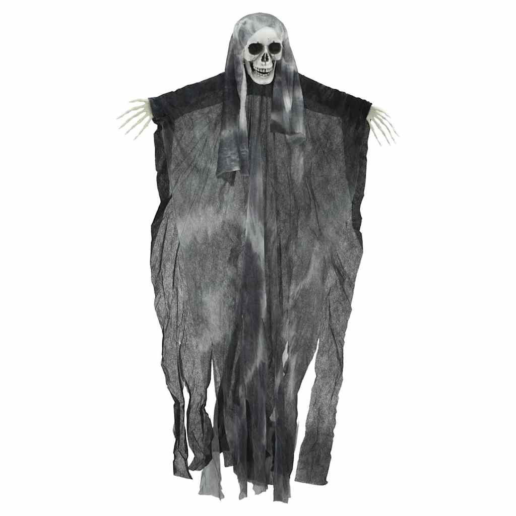 Fantasma Colgante de Halloween 3 pcs Negro 66 x 110 cm