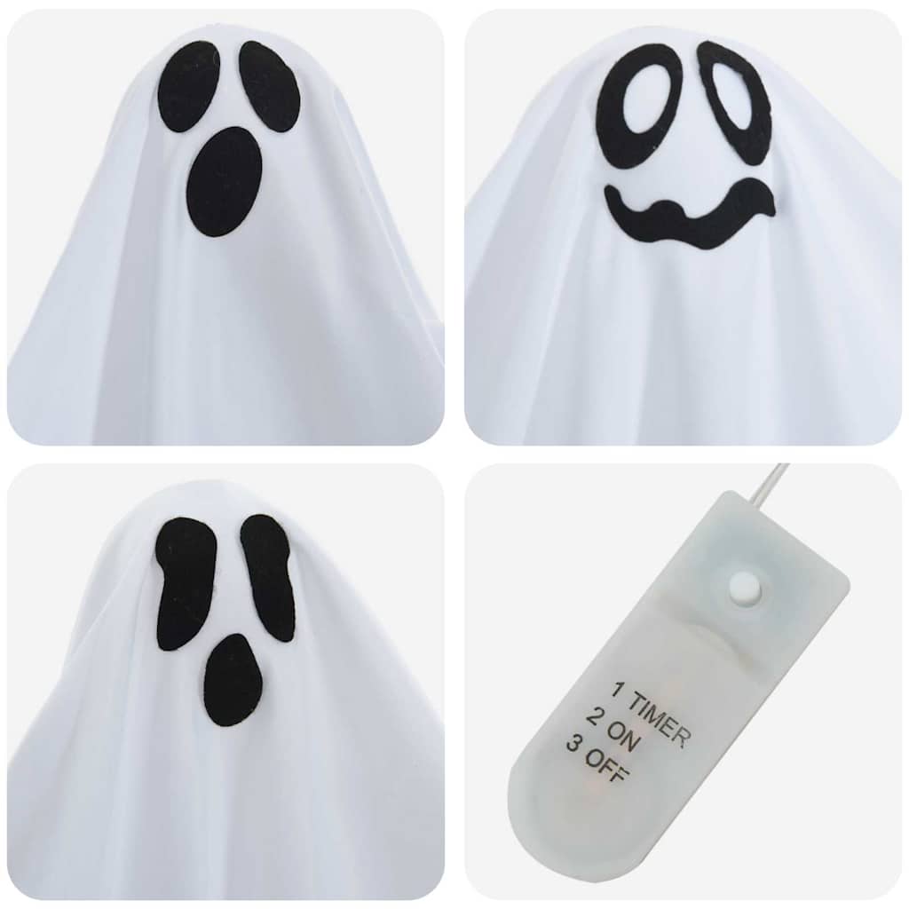 Fantasma Colgante de Halloween 3 pcs 52 x 62 cm Poliéster