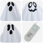 Fantasma Colgante de Halloween 3 pcs 52 x 62 cm Poliéster