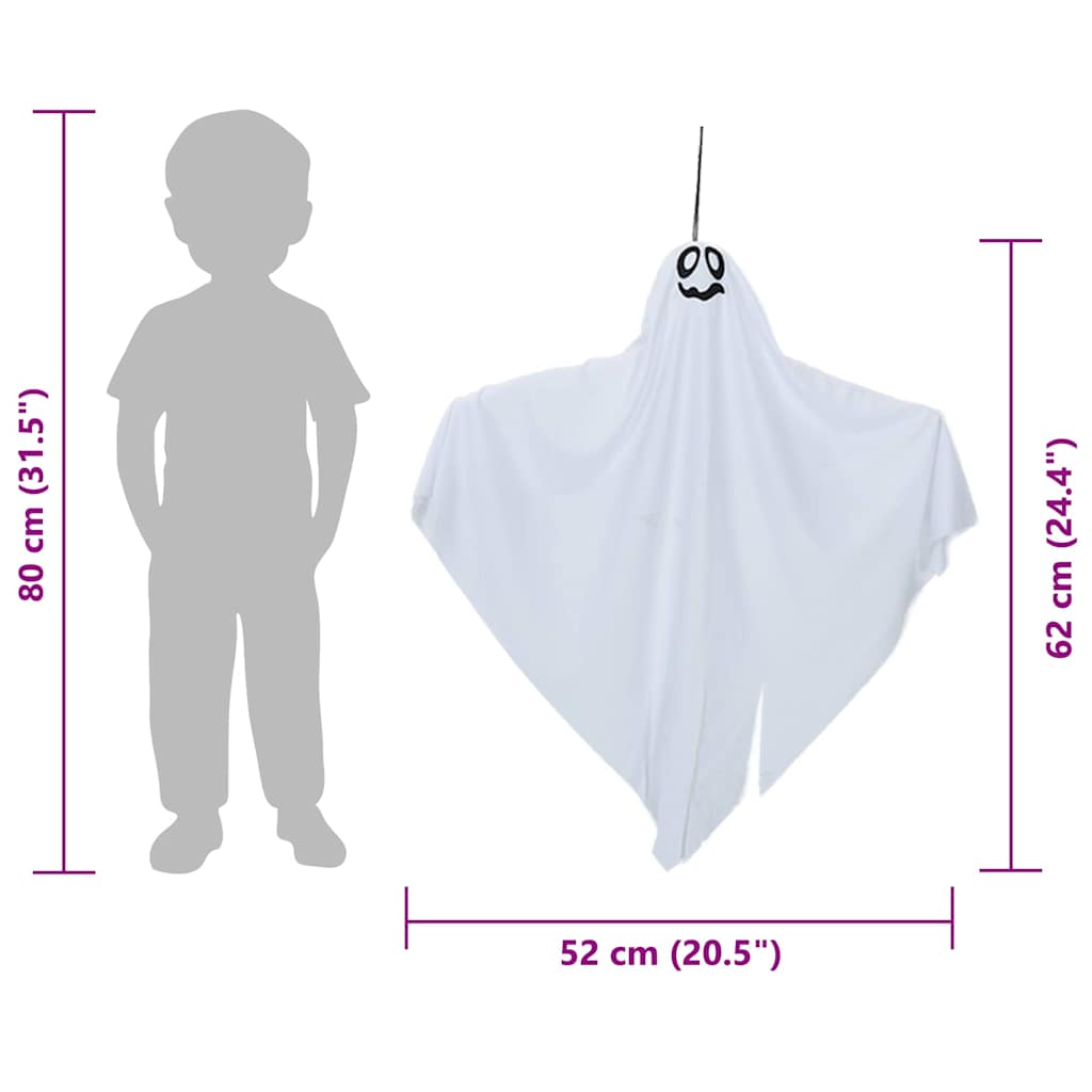 Fantasma Colgante de Halloween 3 pcs 52 x 62 cm Poliéster