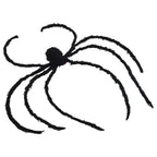 Decoración de Araña de Halloween con Telarañas 2 pcs Negro y
