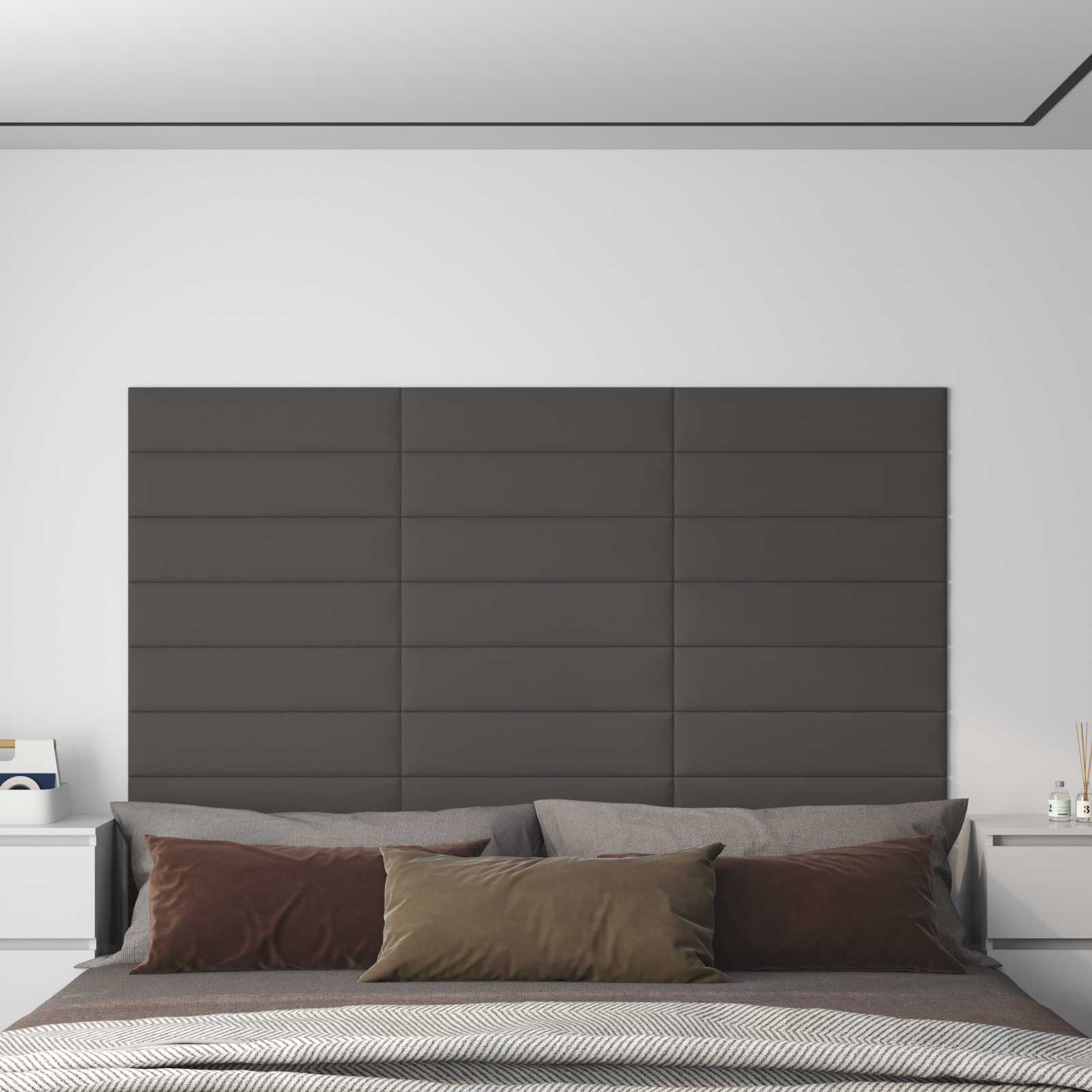 Cabecero de Pared 12 pcs Azul 30 x 15 cm tela