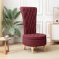 Cadeira estilo Sabot Creme 56,5 x 70 x 110 cm tecido