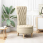 Cadeira estilo Sabot Creme 56,5 x 70 x 110 cm tecido