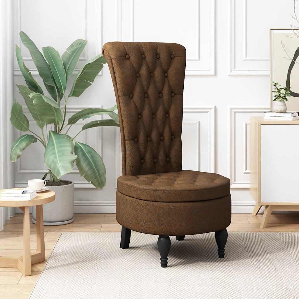 Light Grey Clog Style Chair 56.5 x 70 x 110 cm