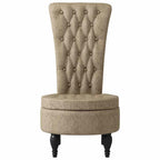 Silla de estilo zueco Gris Claro 56,5 x 70 x 110 cm