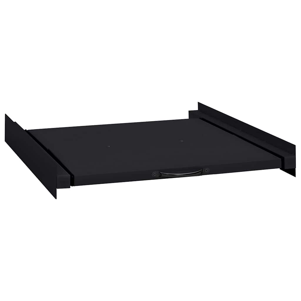 Estante Intermedio para Lavadora Negro 60 x 60 x 8 cm Acero