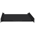 Estante Intermedio para Lavadora Negro 60 x 60 x 8 cm Acero