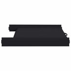 Estante Intermedio para Lavadora Negro 60 x 60 x 8 cm Acero