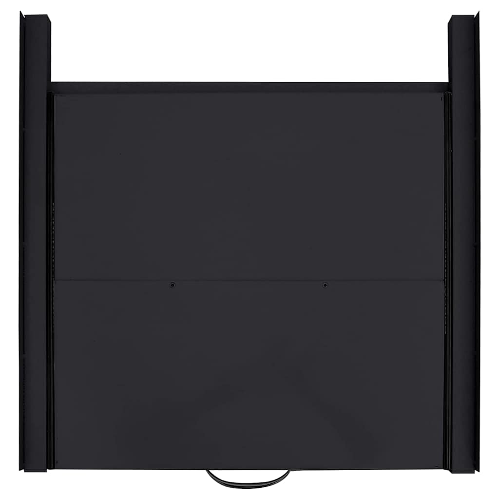 Estante Intermedio para Lavadora Negro 60 x 60 x 8 cm Acero