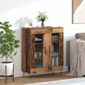 Aparador Madera envejecida 69,5 x 34 x 90 cm