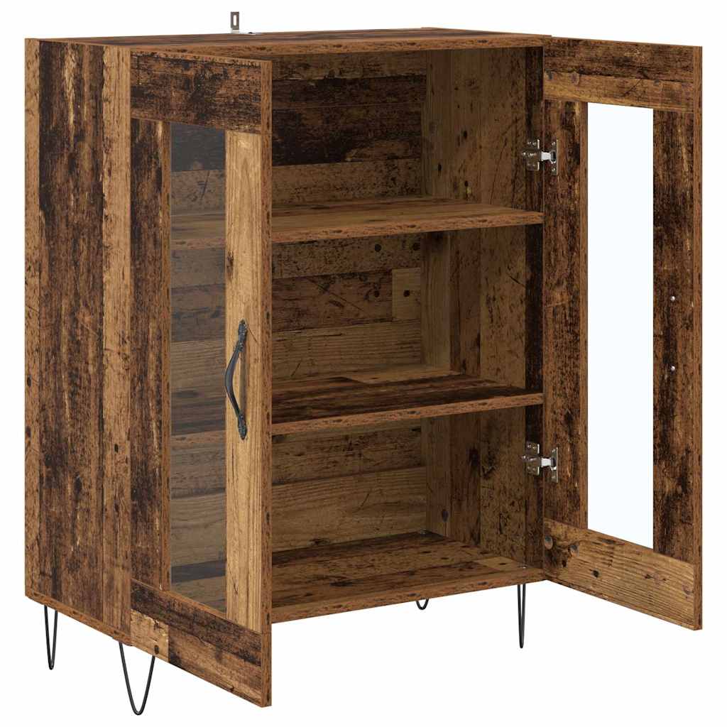 Aparador Madera envejecida 69,5 x 34 x 90 cm