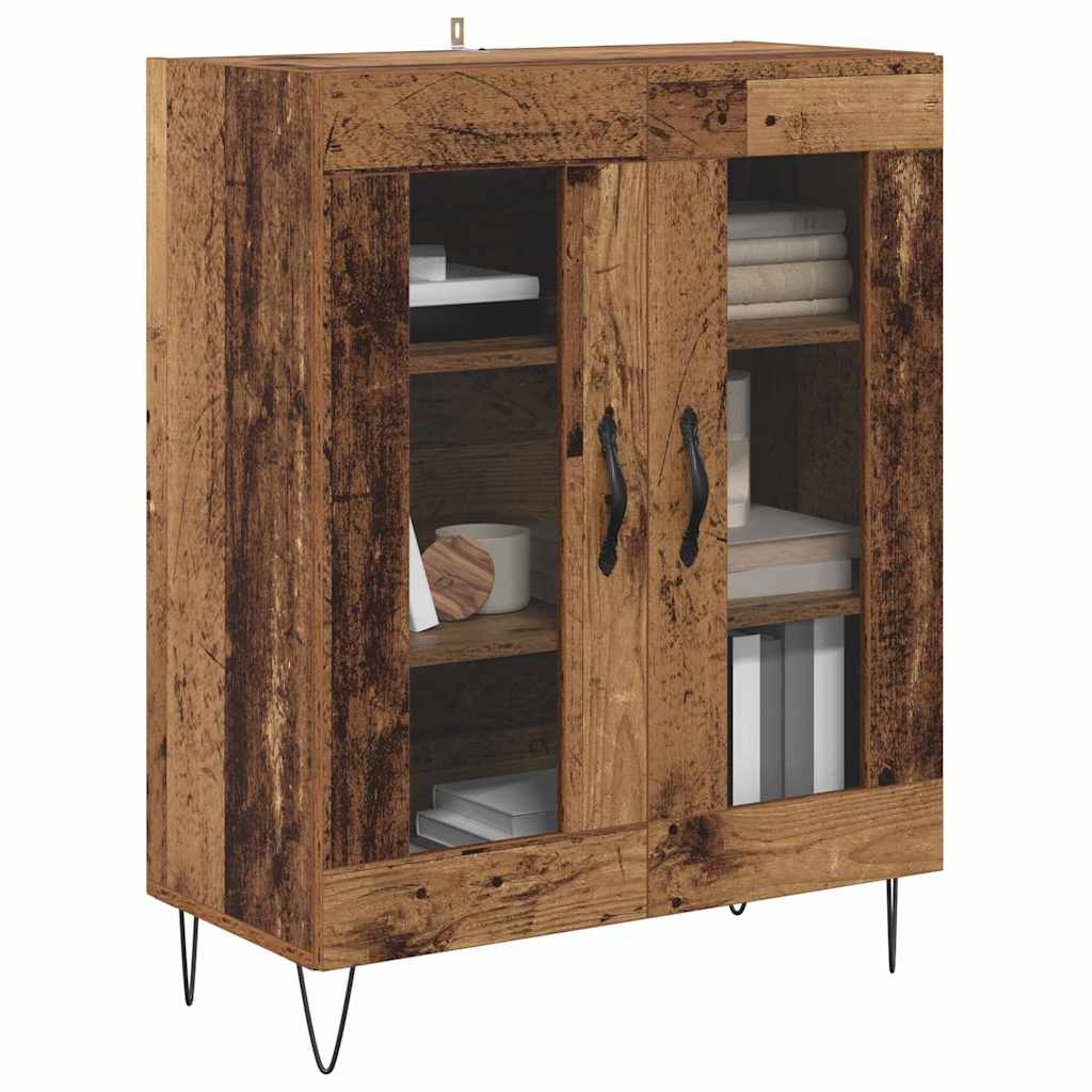 Aparador Madera envejecida 69,5 x 34 x 90 cm