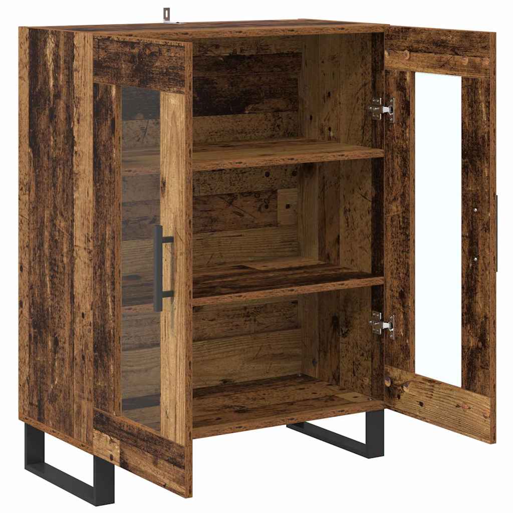 Vitrina Madera Vieja 69,5 x 34 x 90 cm Madera contrachapada