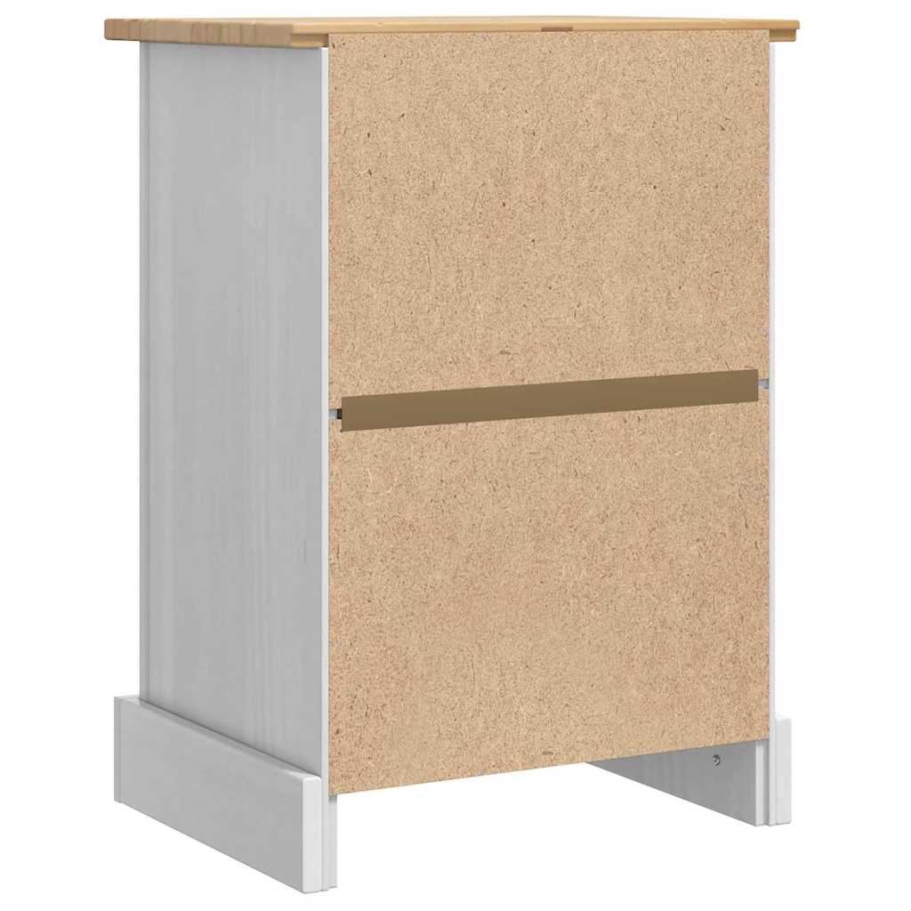 Mesita de Noche Corona 45 x 35 x 64 cm Madera de pino macizo