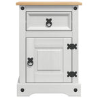 Mesita de Noche Corona 45 x 35 x 64 cm Madera de pino macizo