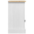 Mesita de Noche Corona 45 x 35 x 64 cm Madera de pino macizo