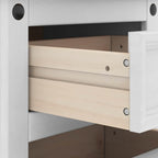 Mesita de Noche Corona 45 x 35 x 64 cm Madera de pino macizo