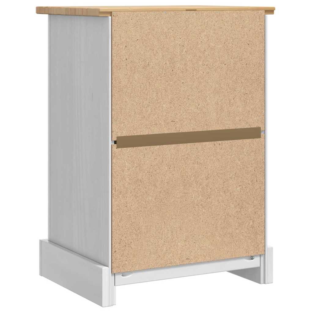 Mesita de Noche Corona 45 x 35 x 64 cm Madera de pino macizo