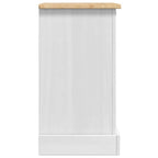 Mesita de Noche Corona 45 x 35 x 64 cm Madera de pino macizo