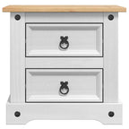 Mesita de Noche Corona 53 x 39 x 47 cm Madera de pino macizo