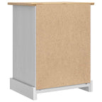 Mesita de Noche Corona 53 x 39 x 66 cm Madera de pino macizo