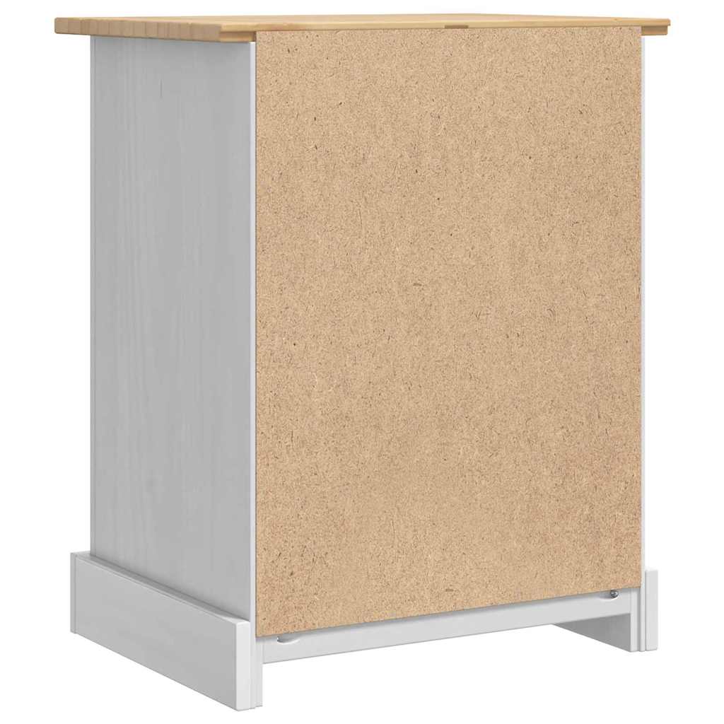Mesita de Noche Corona 53 x 39 x 66 cm Madera de pino macizo