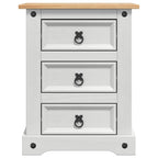 Mesita de Noche Corona 53 x 39 x 66 cm Madera de pino macizo