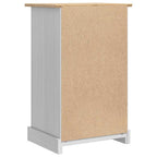 Mesita de Noche Corona 53 x 39 x 84 cm Madera de pino macizo