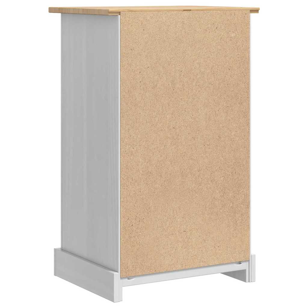 Mesita de Noche Corona 53 x 39 x 84 cm Madera de pino macizo