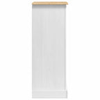 Mesita de Noche Corona 53 x 39 x 103 cm Madera de pino macizo