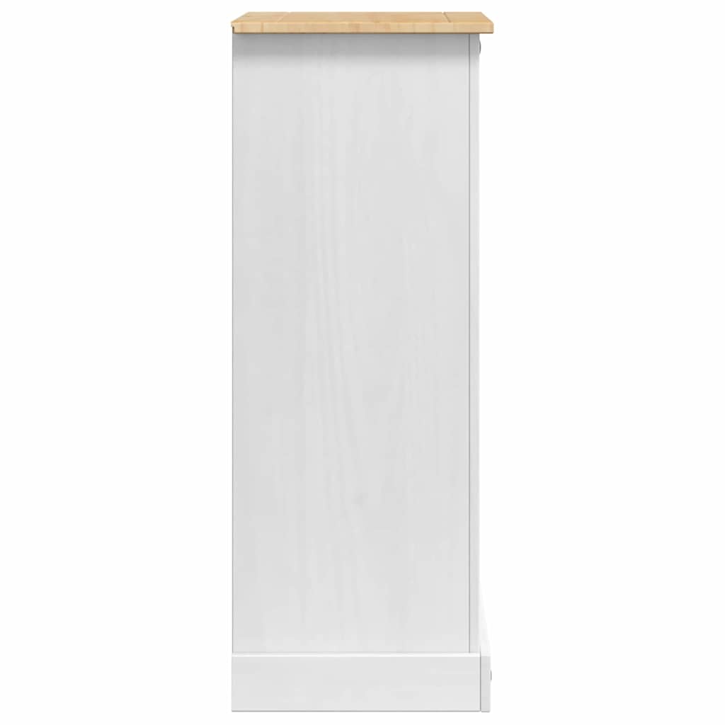 Mesita de Noche Corona 53 x 39 x 103 cm Madera de pino macizo