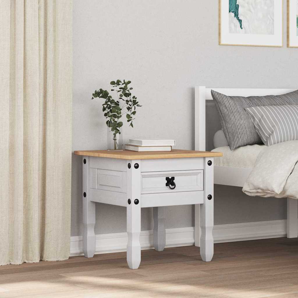 Mesa Auxiliar Corona 50 x 50 x 50 cm Madera de pino macizo