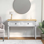 Mesa Auxiliar Corona 115 x 46 x 73 cm Madera de pino macizo