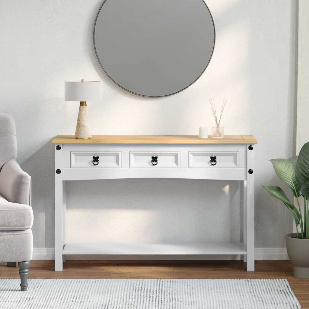 Mesa Auxiliar Corona 114 x 34,5 x 73 cm Madera de pino macizo