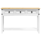 Mesa Auxiliar Corona 114 x 34,5 x 73 cm Madera de pino macizo