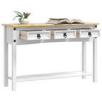 Mesa Auxiliar Corona 114 x 34,5 x 73 cm Madera de pino macizo