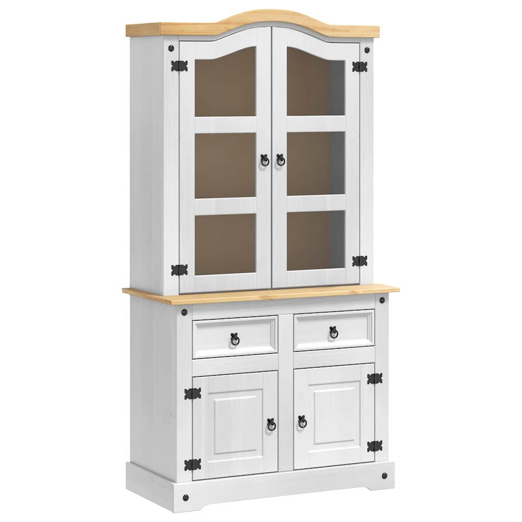 Aparador Corona 100 x 48,5 x 179 cm Madera de pino macizo