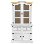 Aparador Corona 100 x 48,5 x 179 cm Madera de pino macizo
