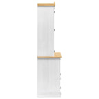 Aparador Corona 100 x 48,5 x 179 cm Madera de pino macizo