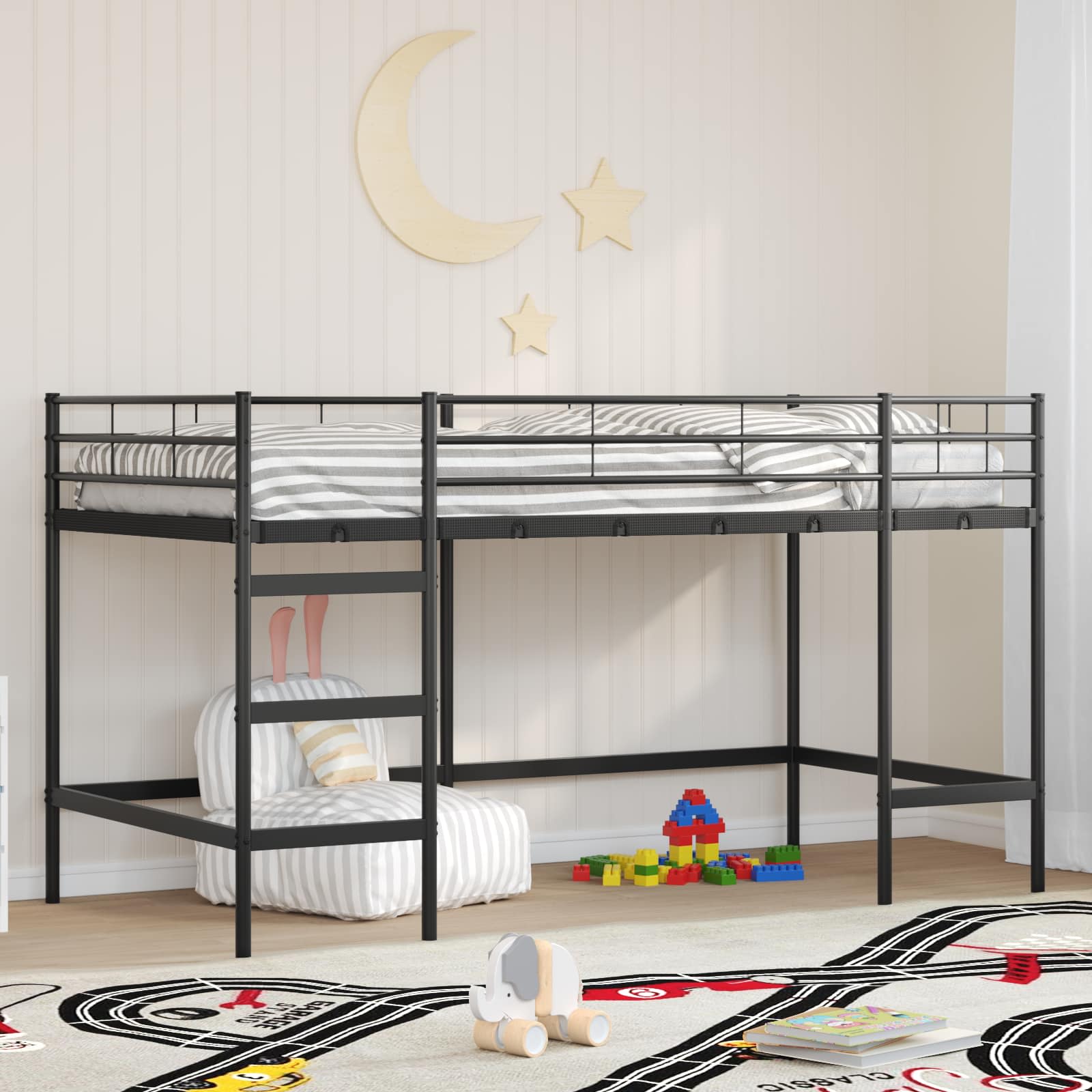 Estructura de litera para niños 100 x 200 cm Acero