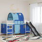 Estructura de litera para niños Liso Negro 75 x 190 cm Metal