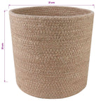 Set de Macetas de Planta 2 pcs Natural Ø 21 x 21 cm