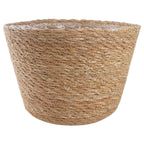 Cestas de plantas de hierba marina 3 pcs Natural Ø26 x 19 cm