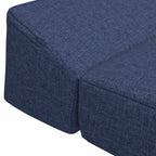 Sofá Cama Plegable Azul 200 x 70 x 10 cm Tela